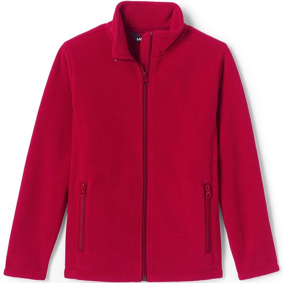 Lands' End Women's T200 Fleece Jacket, Full Zip School Uniform, NWT - Picture 1 of 2